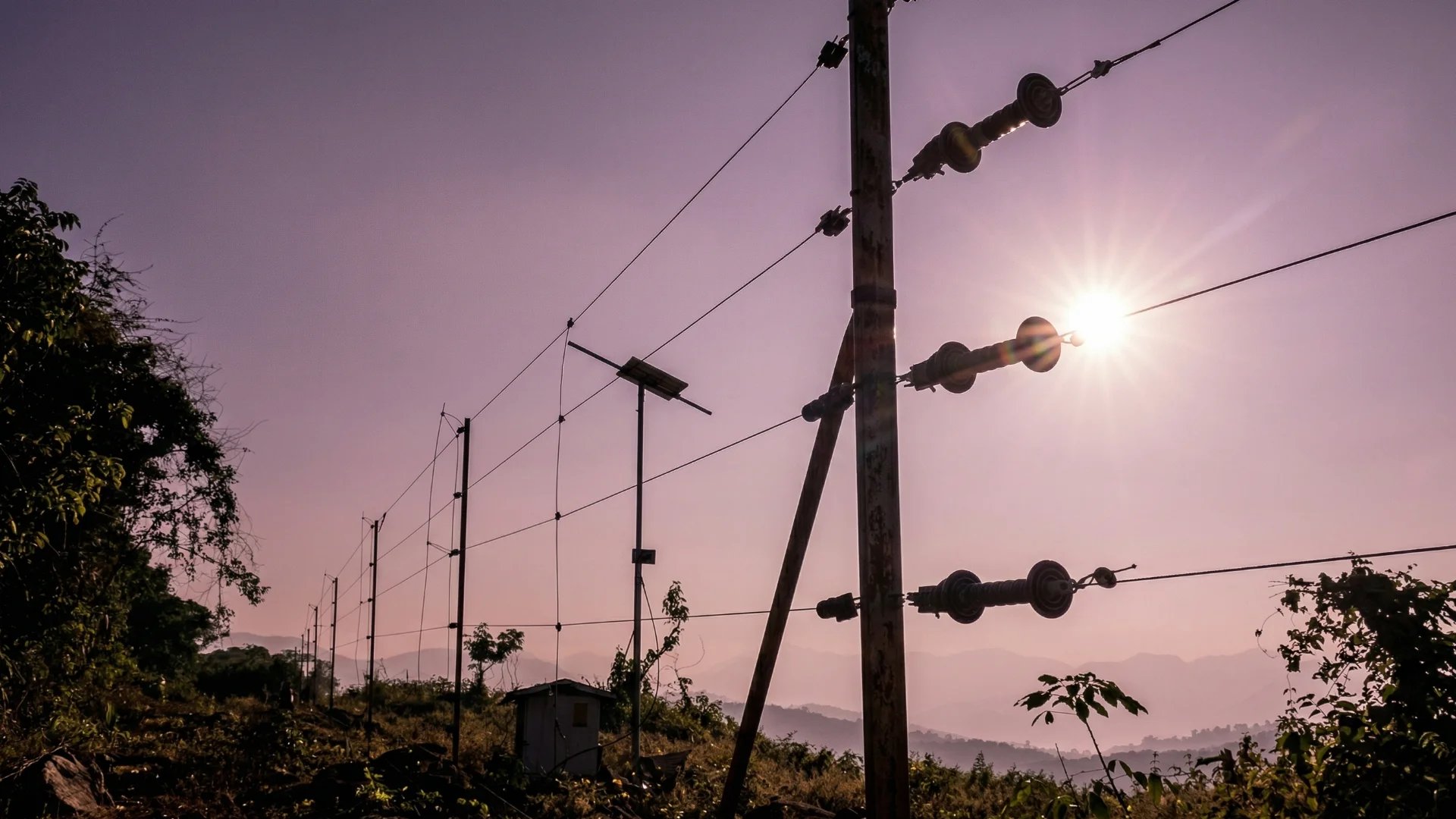 Solar Farm Security Fencing Installation India